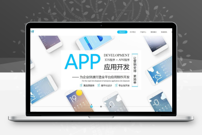(自适应手机端)网络公司应用开发类网站pbootcms模板 建站公司网站源码下载