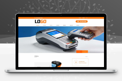 (PC+WAP)POS刷卡机网站pbootcms模板 电子设备网站源码下载